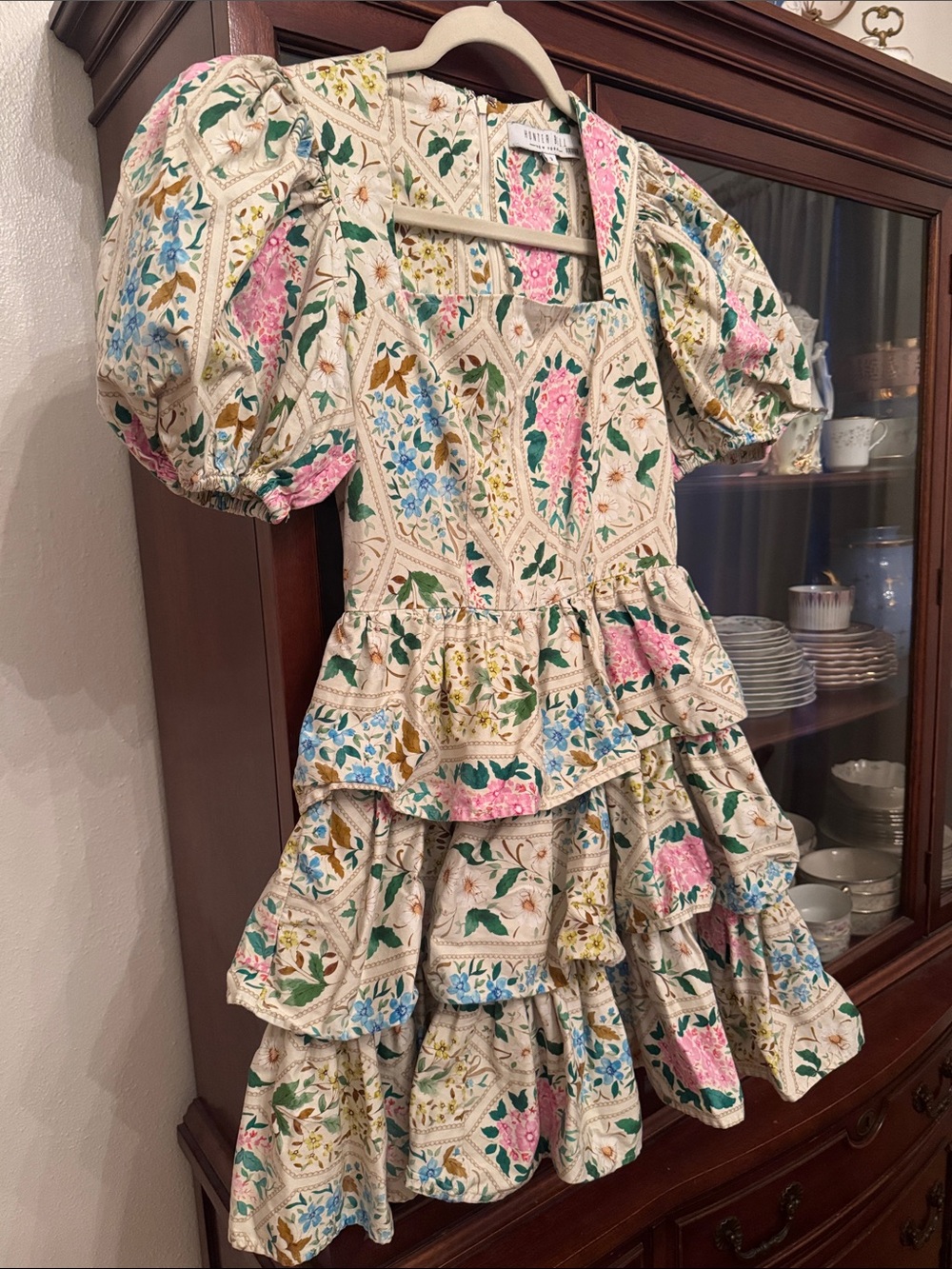 Hunter Bell Porter Dress Floral, size 2 - Picture 4 of 14